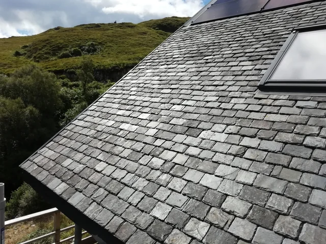 Traditional Scottish Slate Roof